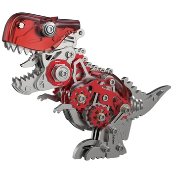 Металлические украшения в сборе DIY игрушки-динозавры модель 3D головоломка ручной работы 3D металлическая игрушка-головоломка Подарки для мальчиков Бесплатная доставка