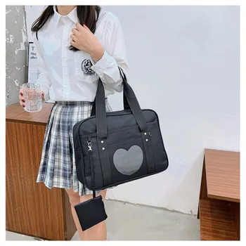 Японская униформа JK, сумка большой емкости, Y2k, студенческий школьный рюкзак на плечо, модная дорожная сумка, милая девушка, аниме Itabag