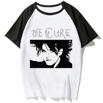 Футболка The Cure, женские футболки с комиксами, одежда в стиле харадзюку для девочек 3