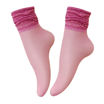 Прозрачные носки ярких цветов для женщин, летние модные сетчатые носки, милые женские носки Happy Funny, Тонкие женские носки 0