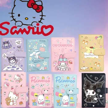 Sanrio Kuromi / cinnamoroll / hello Kitty / Ноутбук, Мультяшный блокнот с милой девушкой, Высококачественный внешний вид, Дневник ветра, Школьные принадлежности
