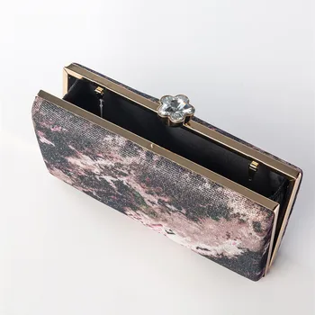 Женская сумка, ретро-роспись тушью, роскошная дизайнерская сумочка, маленький квадратный клатч, сумочка для вечеринок, сумка-мессенджер на цепочках Z303 1