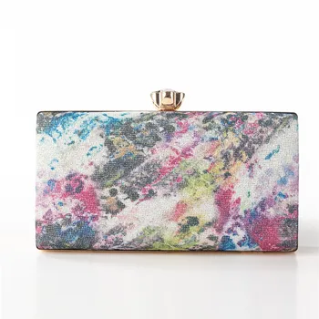 Женская сумка, ретро-роспись тушью, роскошная дизайнерская сумочка, маленький квадратный клатч, сумочка для вечеринок, сумка-мессенджер на цепочках Z303 4