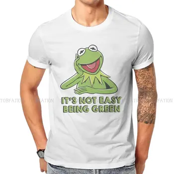 Мужская футболка Disney Muppet Show, футболка с изображением лягушки Кермит, оригинальные свитшоты, новый тренд